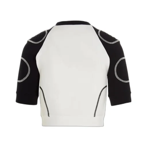 Stella Mccartney Logo Printed Cropped T-Shirt