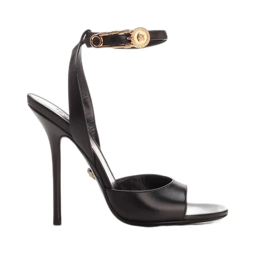 Versace Safety Pin Ankle Strapped Sandals