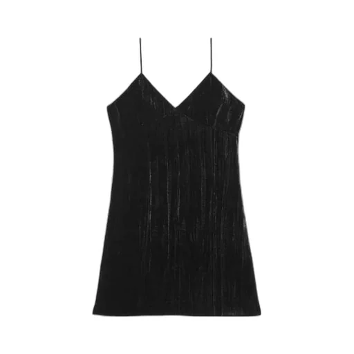 Saint Laurent Low Back Sleeveless Mini Dress