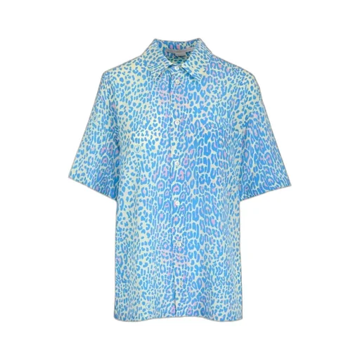 Stella Mccartney Allover Printed Short-Sleeved Shirt