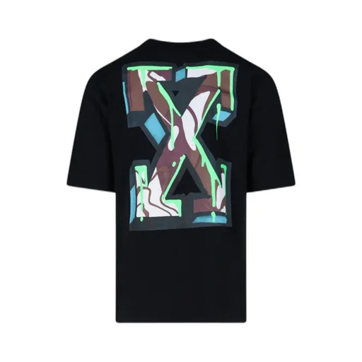 Arrow-Print Cotton T-Shirt