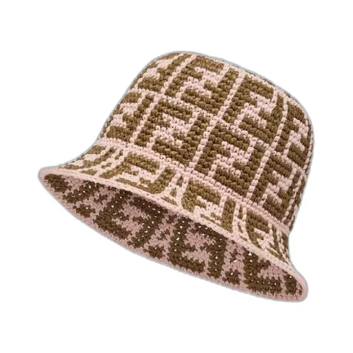Fendi Monogram Jacquard Bucket Hat