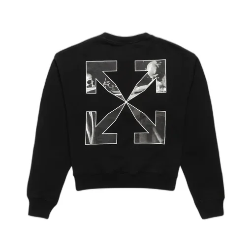 Off-White Caravagio Arrow Over Crewneck Sweatshirt