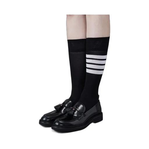Thom Browne Round Toe Slip-On Loafers