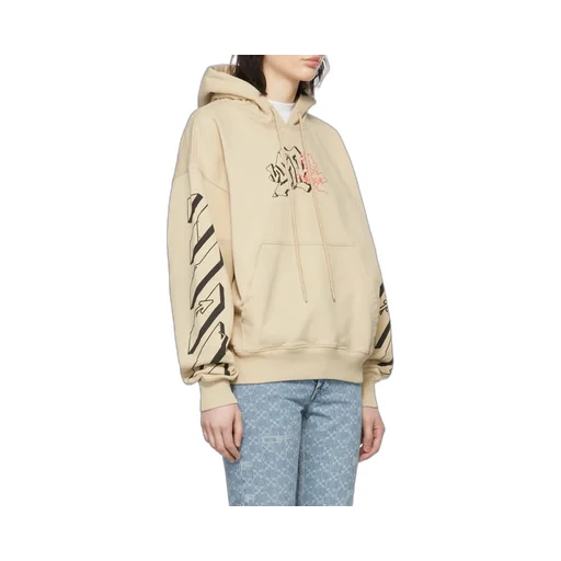 Arrows Logo Cotton Hoodie