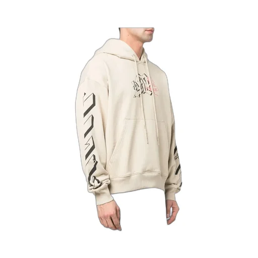 Arrows Logo Cotton Hoodie