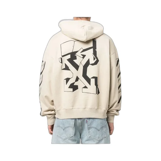 Arrows Logo Cotton Hoodie
