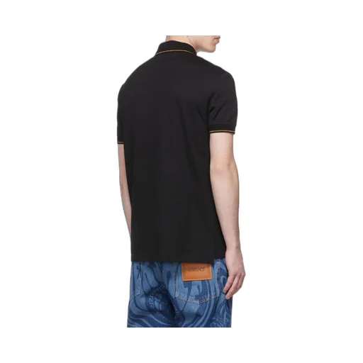 Versace Medusa Head Short-Sleeved Polo Shirt