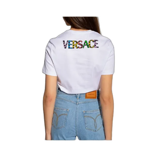 Versace Medusa Head Printed Crewneck T-Shirt
