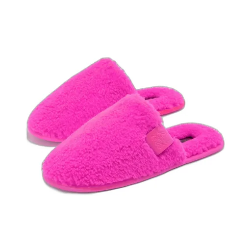 Logo Details Cotton Slippers