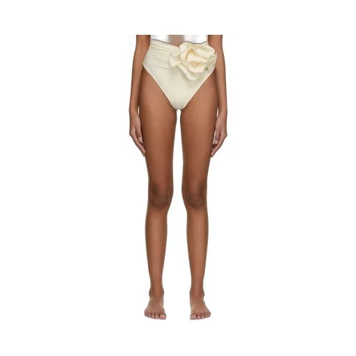 Magda Butrym High-Waist Flower Patch Swim Bottom
