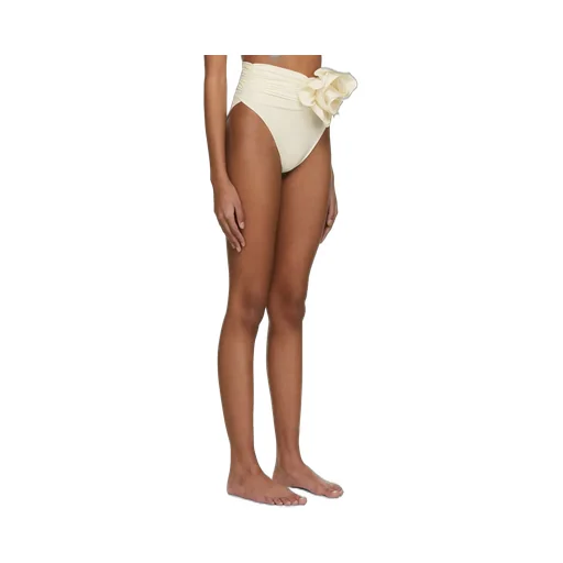 Magda Butrym High-Waist Flower Patch Swim Bottom