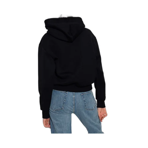 Versace Logo Print Drawstring Hoodie