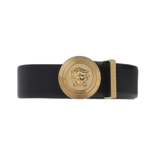 Versace Medusa Logo Plaque Belt
