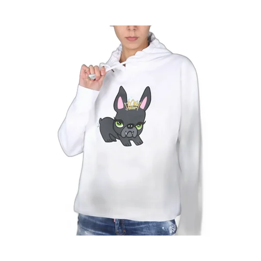 Cartoon-Print Hoodie