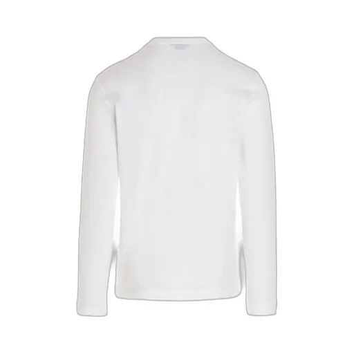 Versace Logo Print Long-Sleeved T-Shirt