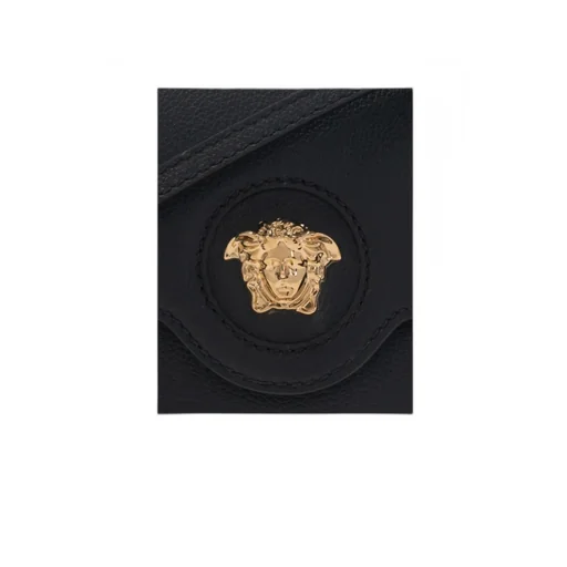 Versace La Medusa Plaque Crossbody Bag