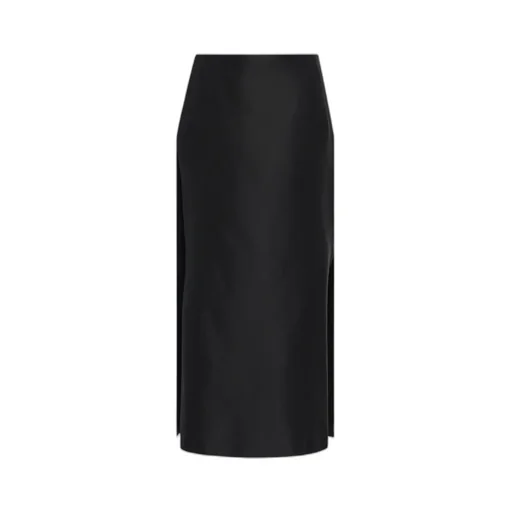 The Row Kanita Side Slit Midi Skirt