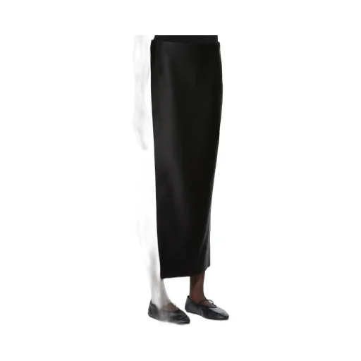 The Row Kanita Side Slit Midi Skirt