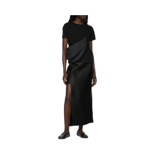 The Row Kanita Side Slit Midi Skirt