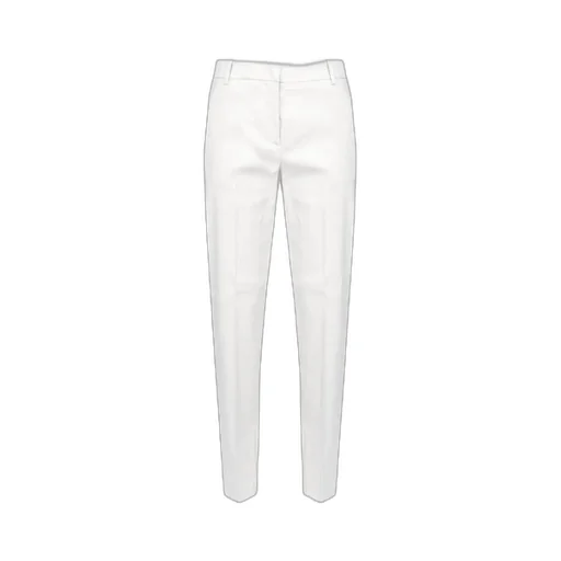 Cropped Straight-Leg Trousers