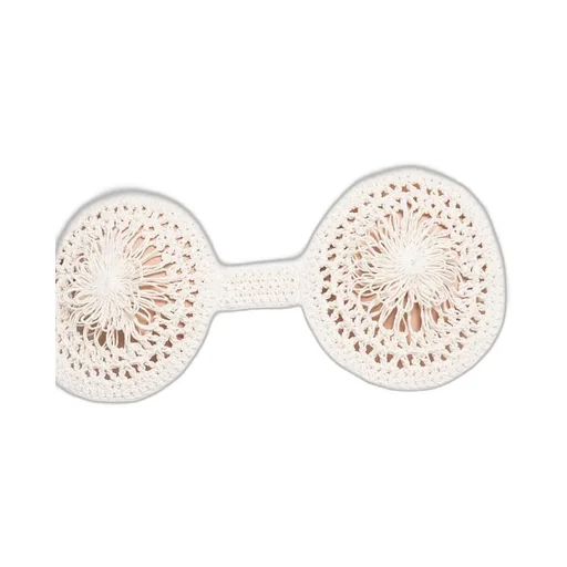 Magda Butrym Crochet Bra Crewneck T-Shirt