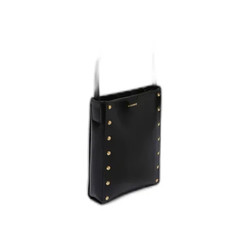 Jil Sander Stud Embellished Shoulder Bag