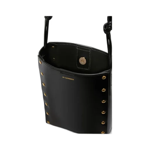 Jil Sander Stud Embellished Shoulder Bag