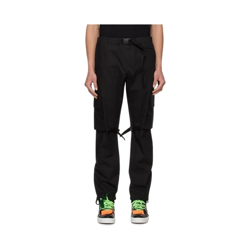 Diag-Stripe Ripstop Cargo Trousers