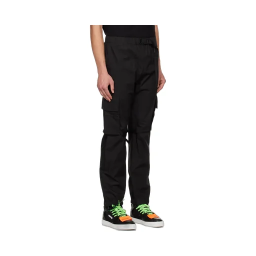 Diag-Stripe Ripstop Cargo Trousers
