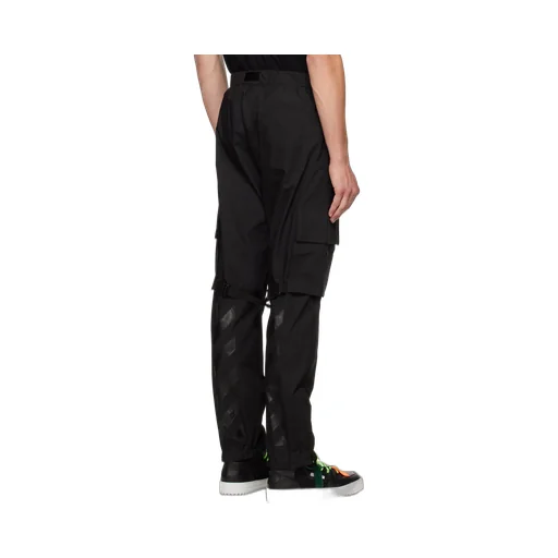 Diag-Stripe Ripstop Cargo Trousers