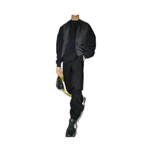 Diag-Stripe Ripstop Cargo Trousers