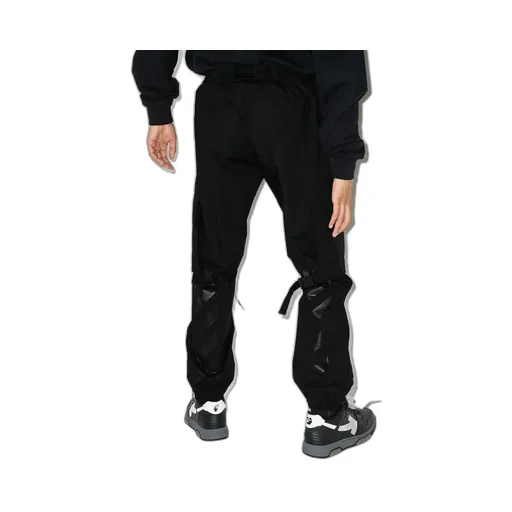 Diag-Stripe Ripstop Cargo Trousers