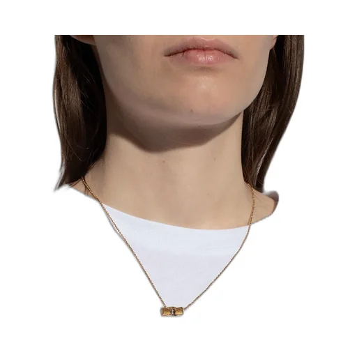 Salvatore Ferragamo Vara Bow Pendant Necklace