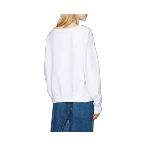 Maison Margiela Logo Printed Crewneck Sweatshirt