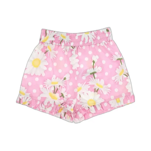 Floral-Print Cotton Shorts