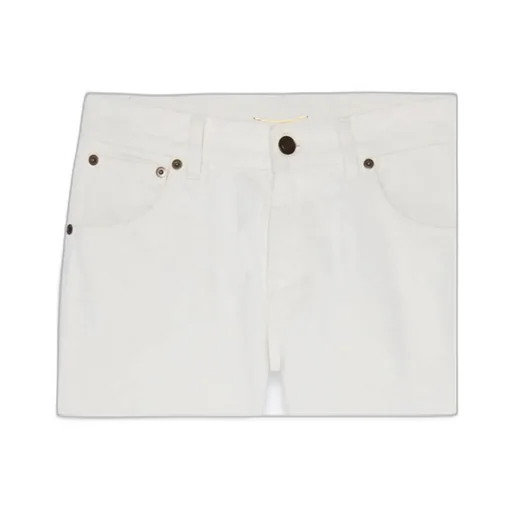 Saint Laurent Mid-Rise Slim Cut Shorts