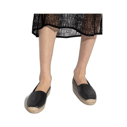Saint Laurent Cassandre Slip-On Espadrilles