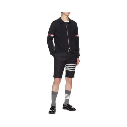 Rwb Stripe Detailed Cardigan