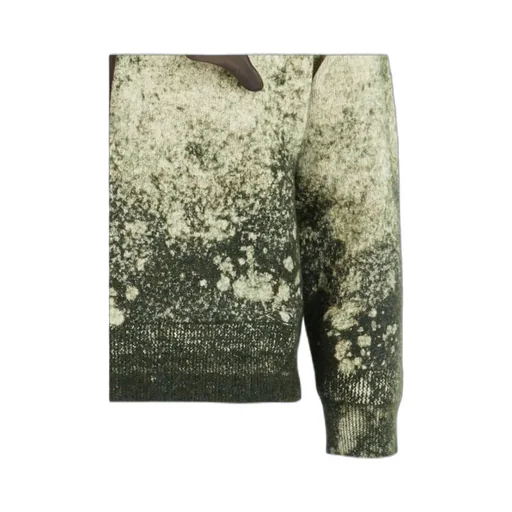 Discharged Wool Sweater