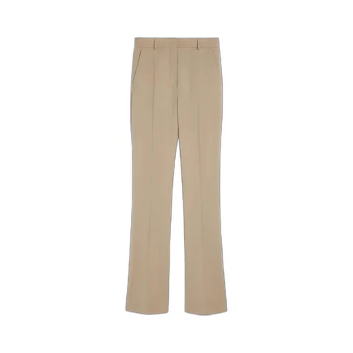 Mid-Waist Straight Casual Pants