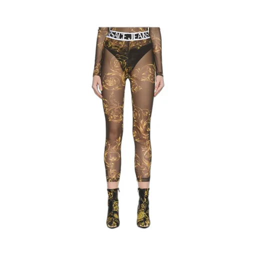 Logo Print Tights Socks