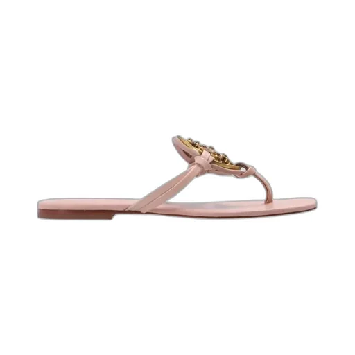 Logo-Plaque Flat Sandals