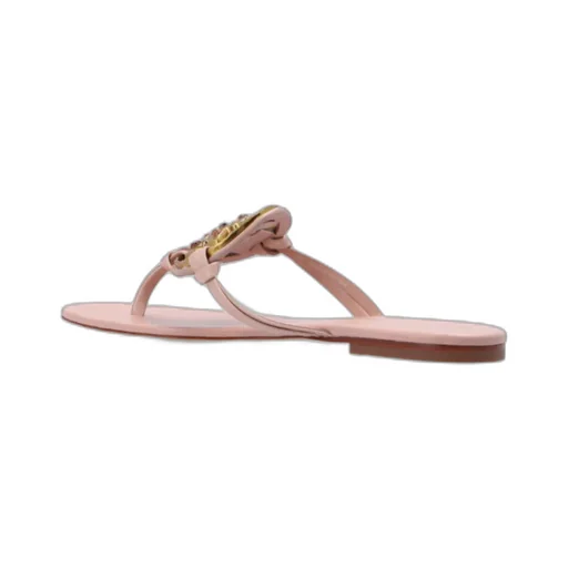 Logo-Plaque Flat Sandals