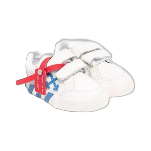 Velcro Vulcanized White Blue