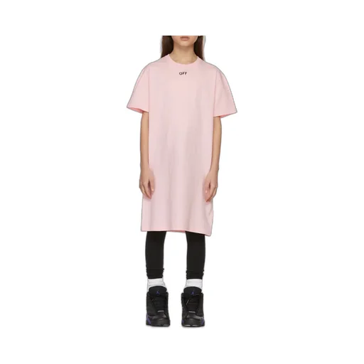 Off-White Kids Logo Waistband High Waist Leggings