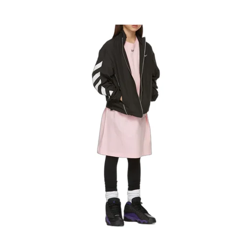 Off-White Kids Logo Waistband High Waist Leggings