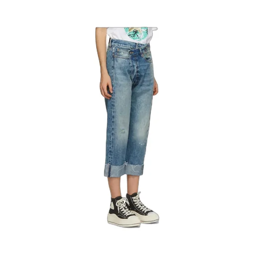 Low-Rise Cropped Jeans