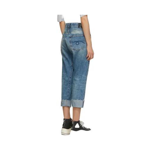Low-Rise Cropped Jeans