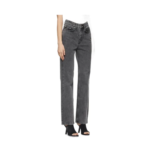 Logo Straight Jeans